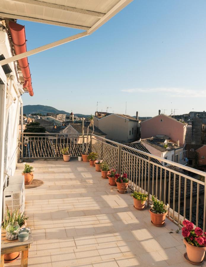 Roof Garden House Apartment Corfu  Exterior photo